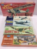Lot of  5 Un-Opened Airplane Model Kits