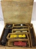 Marx Tin Train Set w/ Metal Cars-Rough Condition