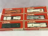 Lot of 6 Lionel Reefer Cars in Boxes