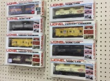 Lot of 8 Lionel O & O27 Gauge Cars in Boxes