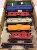 Lot of 7 Various Lionel Train Cars-