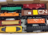 Lot of 9 Various Lionel Train Cars-