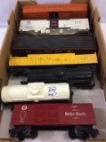 Lot of 7 Various Lionel Train Cars