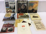 Group of Railroad Books & Magazines Including
