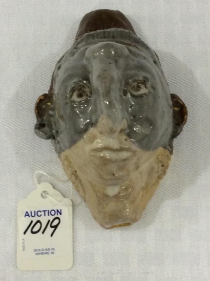 Unusual Ripley Pottery Dbl Face