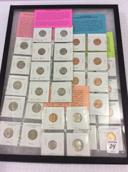 Collection of Proof Set Coins Including