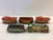 Lot of 5 Tin Toy Train Pieces by Unique Art