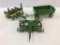 Lot of 3 John Deere Toy Machinery Including