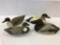Lot of 4 Various Wood Decoys