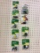 Lot of 9 John Deere Die Cast Farm Implements