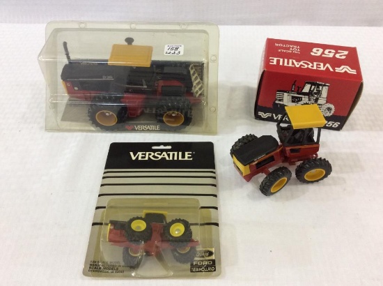 Lot of 3 Versatile Toy Tractors in Boxes