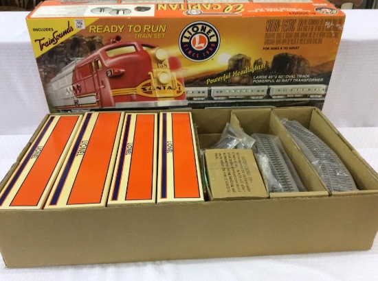 Lionel Ready to Run O Gauge Train Set-Santa
