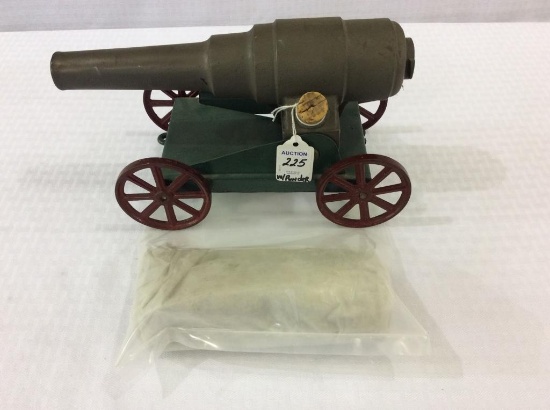 Iron & Metal Unmarked Cannon w/