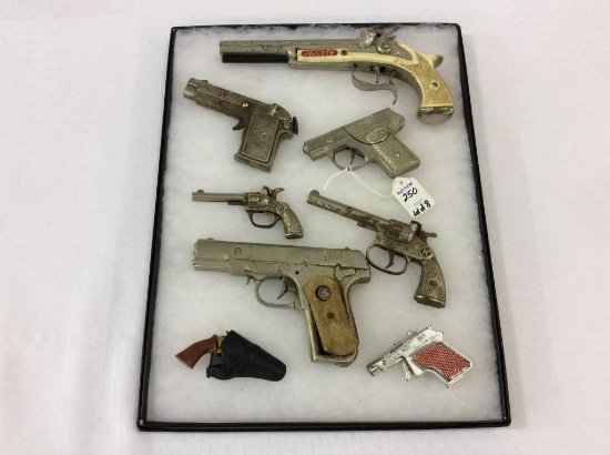 Lot of 8 Various Toy Guns Including Pirate,