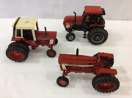 Lot of 3 IH Tractors Including 966