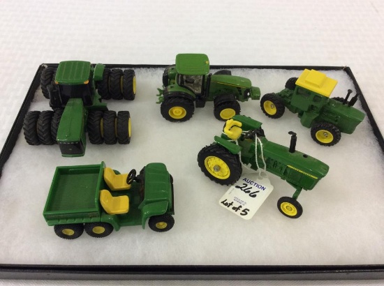 Lot of 5 Sm. John Deere Toys Including
