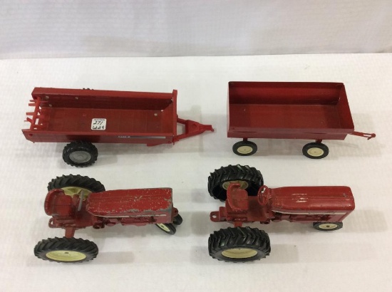 Lot of 4 Toy Machinery Pieces Including