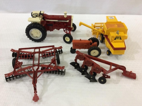 Group Including Farmall 1206 Sound Tractor