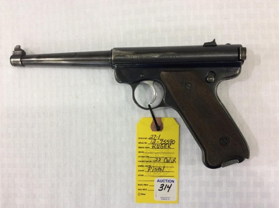 Ruger 22 Cal Long Rifle Pistol SN-12-75590 (27-1)