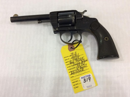 Colt New Police Double Action .32 Cal