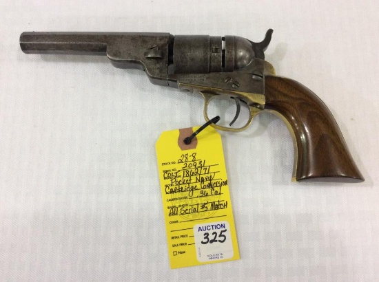 Colt 1862/71 Pocket Navy Cartridge Conversion