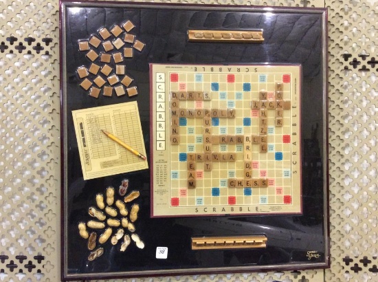 Decorative Scrabble Board by Game Glazers