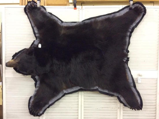 Black Bear Rug (Approx. 5 Feet X 4 Feet)