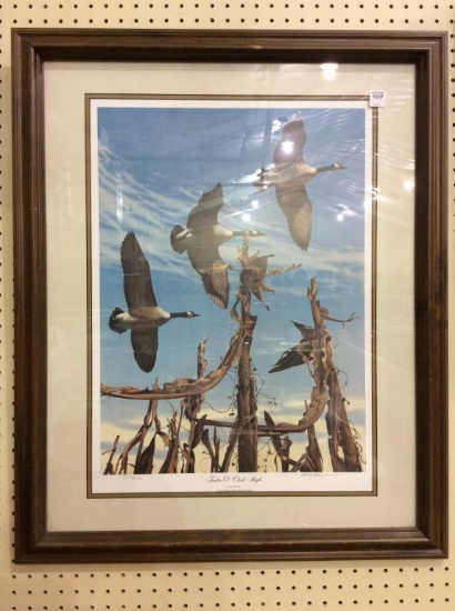 Framed Duck Print "12 O'Clock High" by