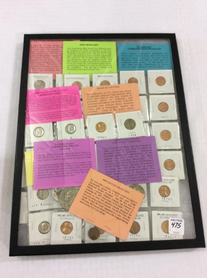 Group of Coins Including