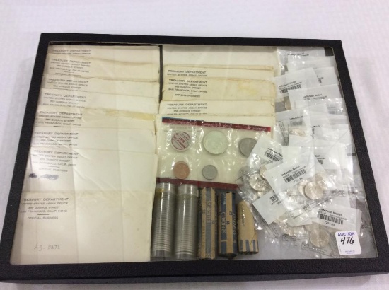 Group of Coins Including 13-1970 Mint Sets,