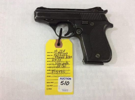 Phoenix Arms Model HP-22 22 Cal Semi Auto