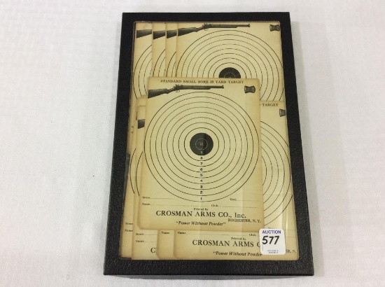 Lot of 14 Crossman Arms Co. Adv. Paper