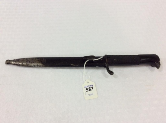 Bayonet w/ Sheath w Unreadable Mark