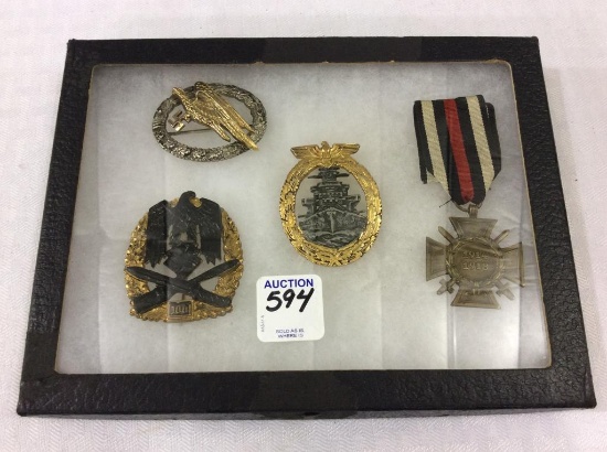 Lot of 3 German Pins (Showcase Not