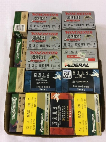 Lot of 12 Ga Ammo Including