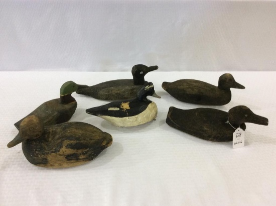 Lot of 6 Various Unknown Primitive Look
