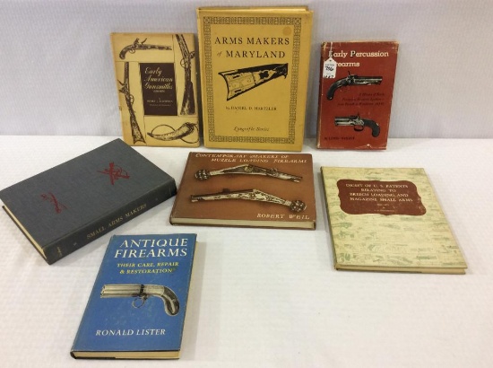 Lot of 7 Hard Cover Firearm Books