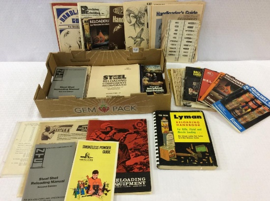 Box of Books & Literature on Re-Loading