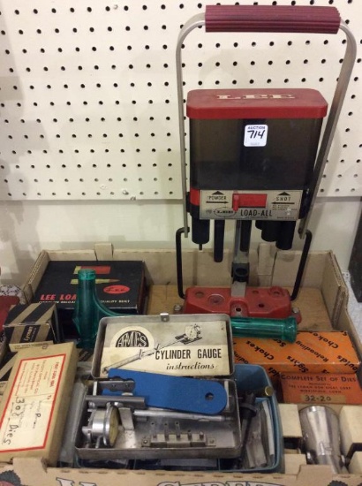 Lee Re-Loader w/ Accessories & Re-Loading Dies