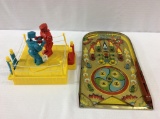 Lot of 2 Including Mattel Boxing Toy &