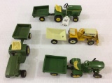 4 Sets of 1/16th Scale Lawn & Garden Tractors