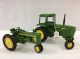 Lot of 2 John Deere Toy Tractors Including