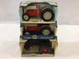 Lot of 3 Ertl 1/16th Tractors in Boxes