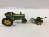 Lot of 2 John Deere Toys Including Tractor