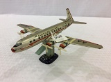 Tin American Airlines Mechanical Airplane