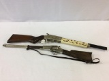 Lot of 2 Toy Rifles Including Hubley Scout Lever