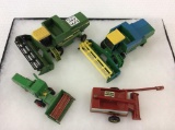 Lot of 4 Machinery Toys Including