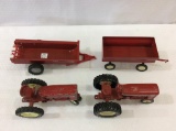 Lot of 4 Toy Machinery Pieces Including