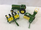 Lot of 3 John Deere Machinery Toy Including