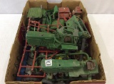 Lg. Box of Various Farm Machinery Toys-